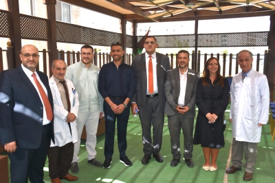 افتتاح عيادة د. يوسف زريقات لجراحة القلب في مستشفى الاستقلال - صور