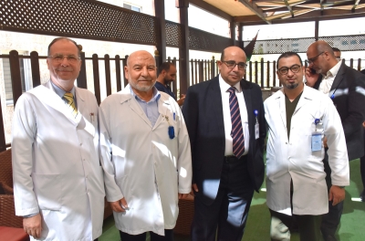 افتتاح عيادة د. يوسف زريقات لجراحة القلب في مستشفى الاستقلال - صور