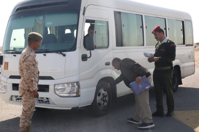 الشرطة العسكرية الملكية تطلق حملة الشتاء  - صور