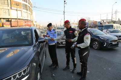 الشرطة العسكرية الملكية تطلق حملة الشتاء  - صور