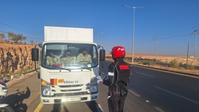 الشرطة العسكرية الملكية تطلق حملة الشتاء  - صور