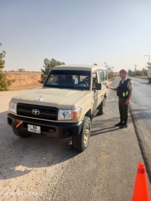 الشرطة العسكرية الملكية تطلق حملة الشتاء  - صور