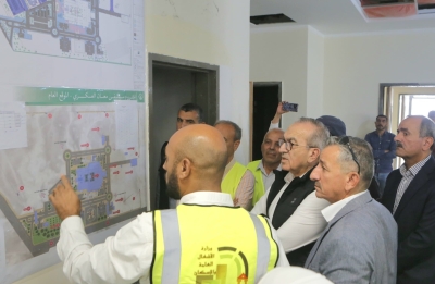 ٨٧ ٪؜ نسبة الانجاز في مستشفى معان العسكري - صور