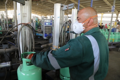 بالصور .. البشايرة: إعادة تعبئة 27.3 مليون أسطوانة غاز منزلي حتى نهاية تشرين الأول 2025 في المحطات الثلاث بعمان والزرقاء وإربد