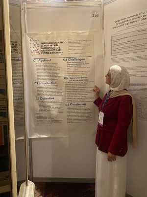 صيدلة عمان العربية تشارك في المؤتمر الدولي النوعي الرابع والعشرين لليقظة الدوائية (ISoP 2025) في القاهرة