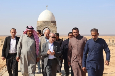 وزير الإدارة المحلية يتفقد بلديتي الصفاوي والمفرق الكبرى 