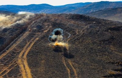 بالصور .. الحنيطي يتابع التمرين التعبوي (صهيل العاديات)