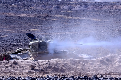 بالصور .. الحنيطي يتابع التمرين التعبوي (صهيل العاديات)