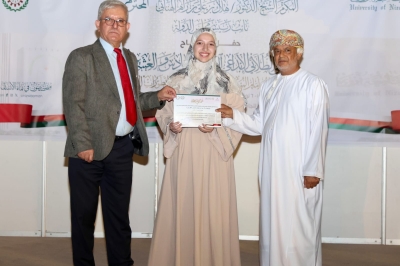 المركز الأول لجامعة الزيتونة في الملتقى الطلابي الإبداعي في جامعة نزوى- سلطنة عُمان