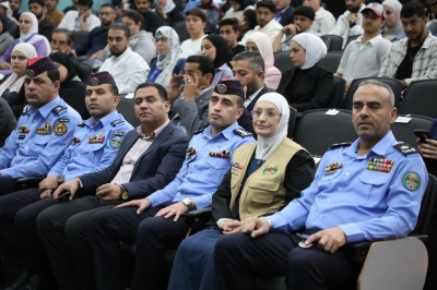 جامعة عمان العربية تنظم اليوم التوعوي المفتوح بالتعاون مع مديرية الأمن العام والشرطة المجتمعية