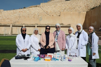 صيدلة عمان العربية تنظم اليوم الصحي لمنتسبيها تحت شعار (صحتك بتهمنا)