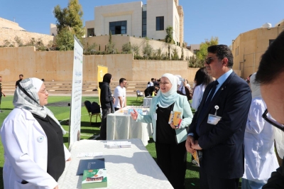 صيدلة عمان العربية تنظم اليوم الصحي لمنتسبيها تحت شعار (صحتك بتهمنا)