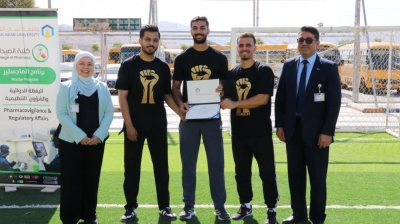 صيدلة عمان العربية تنظم اليوم الصحي لمنتسبيها تحت شعار (صحتك بتهمنا)