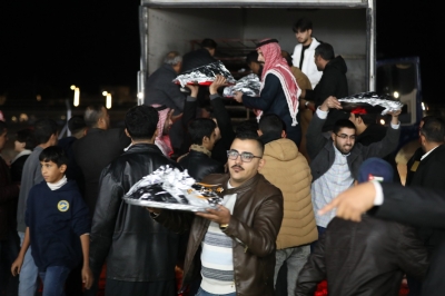 السرحان يحتفلون بزواج الشاب راكان نجل ابن القبيلة المهندس عطالله السرحان