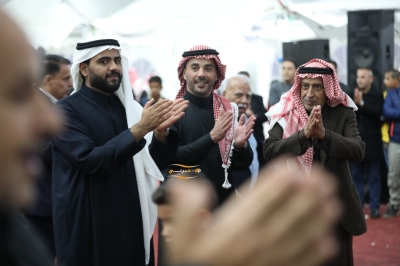 السرحان يحتفلون بزواج الشاب راكان نجل ابن القبيلة المهندس عطالله السرحان