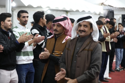 السرحان يحتفلون بزواج الشاب راكان نجل ابن القبيلة المهندس عطالله السرحان