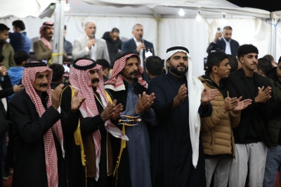 السرحان يحتفلون بزواج الشاب راكان نجل ابن القبيلة المهندس عطالله السرحان