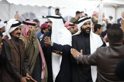 السرحان يحتفلون بزواج الشاب راكان نجل ابن القبيلة المهندس عطالله السرحان