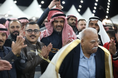 السرحان يحتفلون بزواج الشاب راكان نجل ابن القبيلة المهندس عطالله السرحان