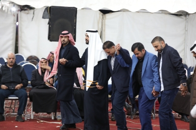 السرحان يحتفلون بزواج الشاب راكان نجل ابن القبيلة المهندس عطالله السرحان