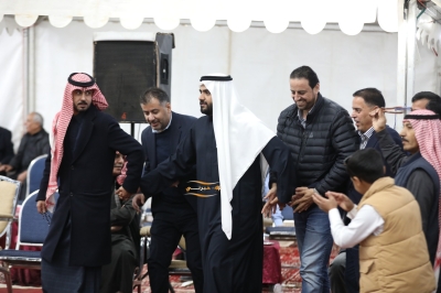 السرحان يحتفلون بزواج الشاب راكان نجل ابن القبيلة المهندس عطالله السرحان