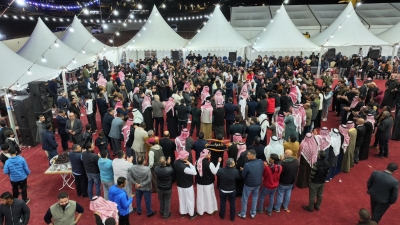 السرحان يحتفلون بزواج الشاب راكان نجل ابن القبيلة المهندس عطالله السرحان