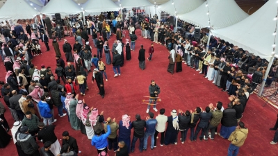 السرحان يحتفلون بزواج الشاب راكان نجل ابن القبيلة المهندس عطالله السرحان