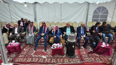 السرحان يحتفلون بزواج الشاب راكان نجل ابن القبيلة المهندس عطالله السرحان