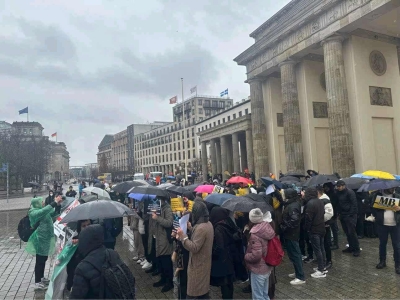 مظاهرات في برلين وجنيف تدعو لتصنيف جماعة الإخوان تنظيماً إرهابياً في أوروبا - فيديو