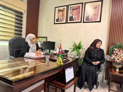 الخريشا تترأس اجتماع لجنة مُبادرة (لِمدرستي أنتمي) في تربية ناعور