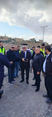 بالصور .. حملة لإزالة الأكشاك والبسطات المخالفة في جرش