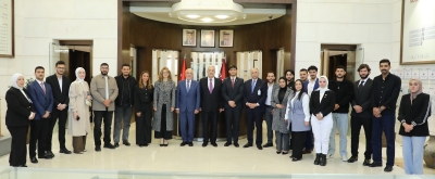 افتتاح الدورة العادية لمجلس اتحاد البرلمان الطلابي في جامعة الشرق الأوسط بمشاركة المستقلة للانتخاب