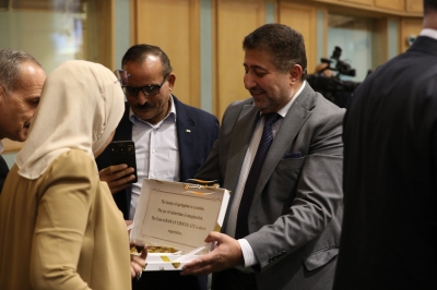 الأردن.. حلوى تحت القبة خلال مناقشة (خدمة العلم) - صور