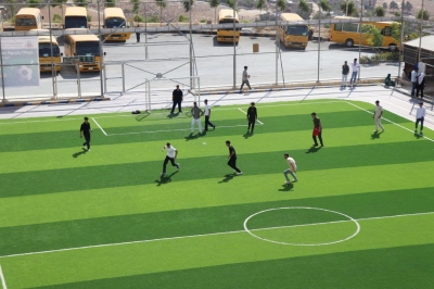 فريق طلبة كلية صيدلة عمان العربية يُتوج ببطولة كرة القدم على مستوى كليات الجامعة