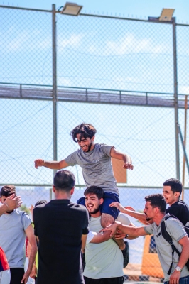 فريق طلبة كلية صيدلة عمان العربية يُتوج ببطولة كرة القدم على مستوى كليات الجامعة