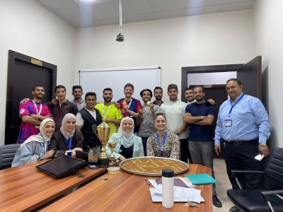 فريق طلبة كلية صيدلة عمان العربية يُتوج ببطولة كرة القدم على مستوى كليات الجامعة