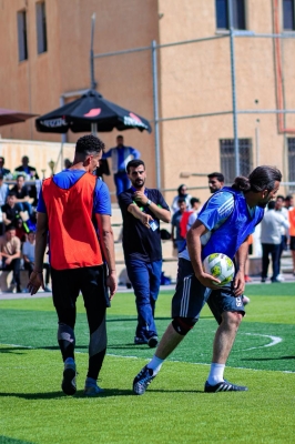 فريق طلبة كلية صيدلة عمان العربية يُتوج ببطولة كرة القدم على مستوى كليات الجامعة