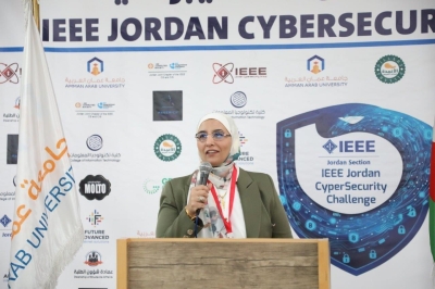 جامعة عمان العربية تختتم التحدي الأردني الأول للأمن السيبراني بمشاركة (25) جامعة و(112) فريقًا