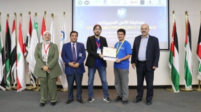 جامعة عمان العربية تختتم التحدي الأردني الأول للأمن السيبراني بمشاركة (25) جامعة و(112) فريقًا