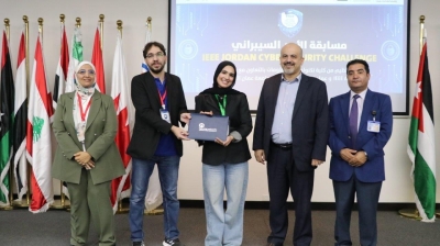 جامعة عمان العربية تختتم التحدي الأردني الأول للأمن السيبراني بمشاركة (25) جامعة و(112) فريقًا