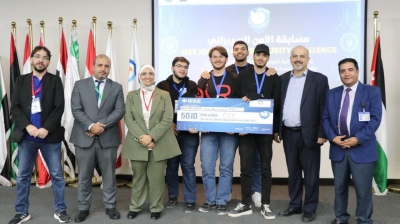 جامعة عمان العربية تختتم التحدي الأردني الأول للأمن السيبراني بمشاركة (25) جامعة و(112) فريقًا