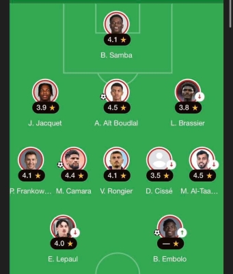 موسى التعمري يتألق بالفوز على موناكو ويحصل على أعلى تقييم