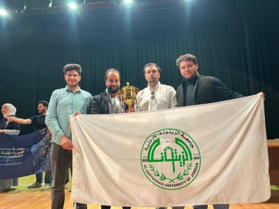 طلبة الزيتونة يحصدون المركز الثاني في البطولة الوطنية للروبوتات لعام 2025.