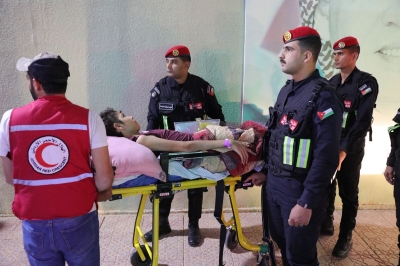 اجلاء الدفعة السابعة عشرة من أطفال غزة للعلاج في الأردن