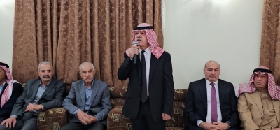 جاهة في الرمثا تنهي خلافا بعد مشاجرة بين شابين من الخويلات والحمادشة - صور