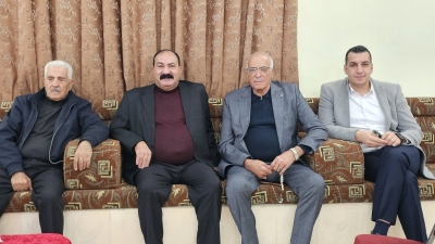 جاهة في الرمثا تنهي خلافا بعد مشاجرة بين شابين من الخويلات والحمادشة - صور