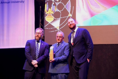 إعلان فوز عمان الاهلية بالمركز 23 عربياً والأولى على الجامعات الأردنية  بحفل اختتام فعاليات قمة التايمز