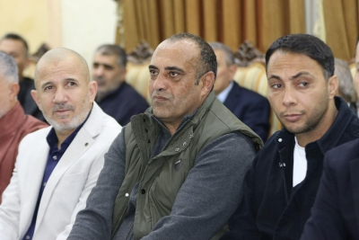 حضور رياضي واسع في جاهة نجل المدرب الوطني عيسى الترك- صور