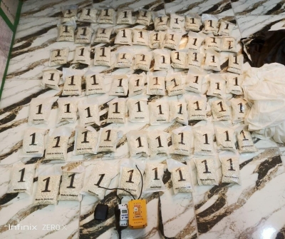 الأردن.. إحباط تهريب كميات كبيرة من المخدرات عبر بالونات على الواجهة الشرقية