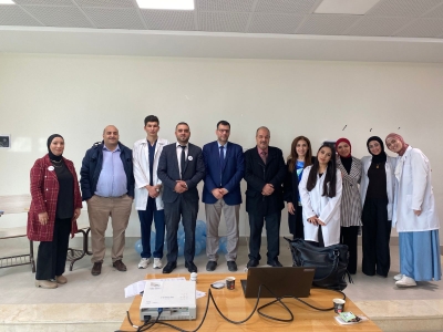 كلية التمريض في جامعة الزيتونة الأردنية تنظّم فعالية توعويّة بعنوان 